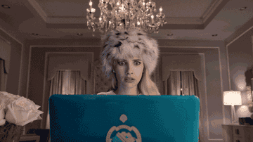 GIF from "Scream Queens"
