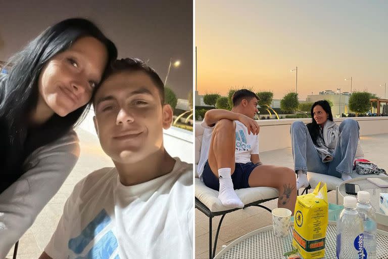 Paulo Dybala pasó su tiempo libre junto con su novia, la cantante Oriana Sabatini