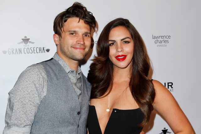 Tibrina Hobson/Getty Katie Maloney and Tom Schwartz in 2017