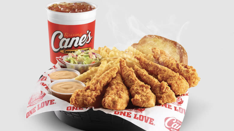 Raising Cane's Caniac Combo meal