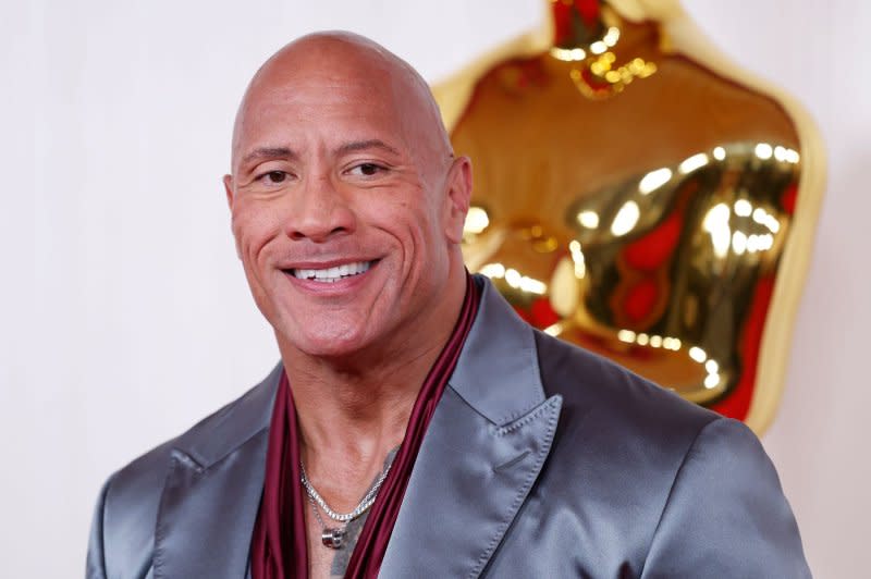 Dwayne Johnson plays Mark Kerr in the new film "The Smashing Machine." File Photo by John Angelillo/UPI