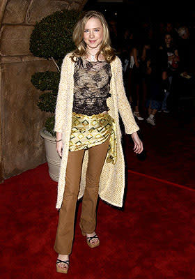 Evan Rachel Wood at the Westwood premiere of Warner Brothers' Harry Potter and The Sorcerer's Stone