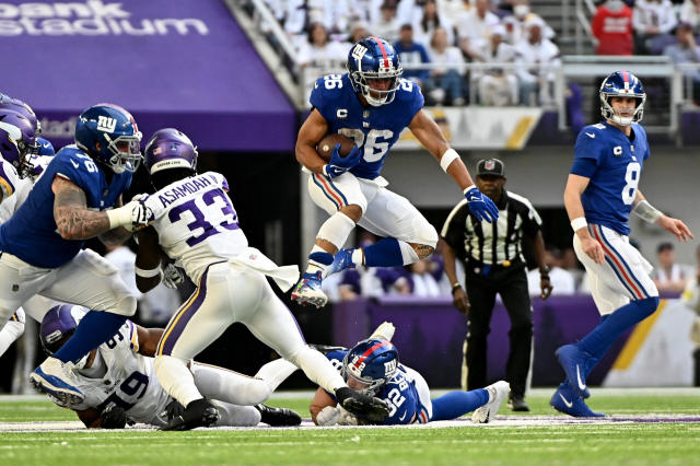 Giants set for Vikings rematch on Super Wild Card Weekend