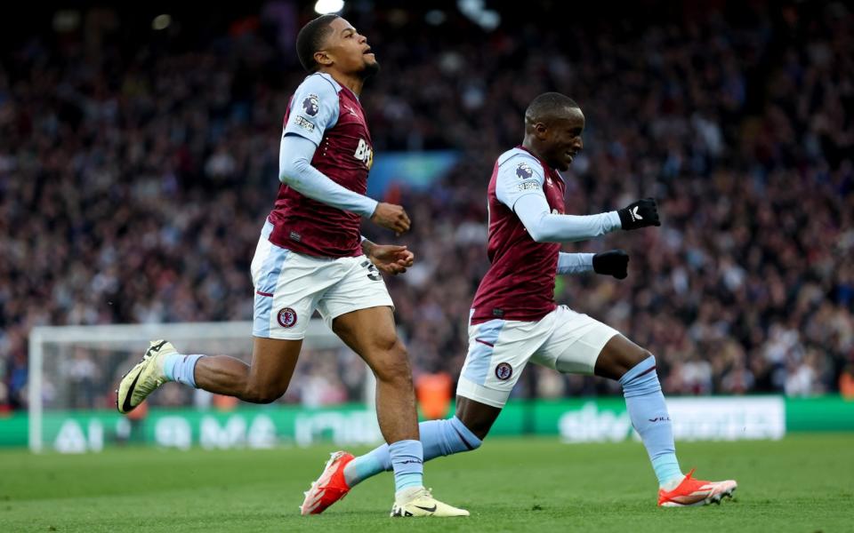 Diaby celebrates