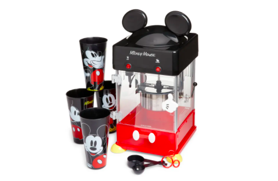 Disney Mickey Mouse Kettle Style Popcorn Popper