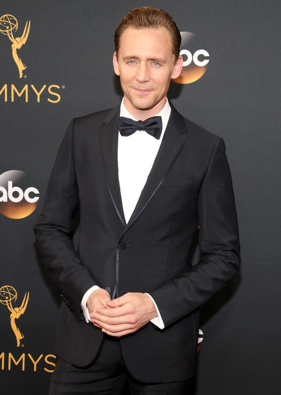 <p>Tom Hiddleston arrives at the 68th Emmy Awards at the Microsoft Theater on September 18, 2016 in Los Angeles, Calif. (Photo by Getty Images)</p>