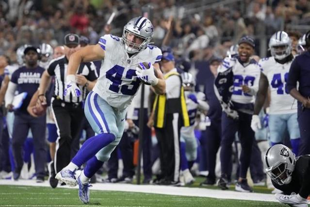 Grier shines in possible final act with team as Cowboys beat