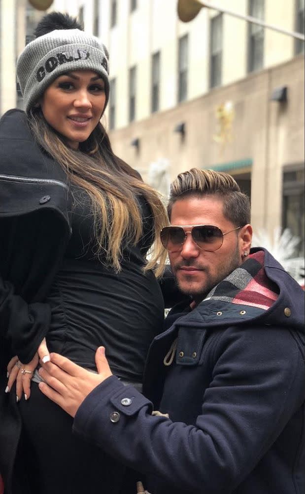 Jen Harley and Ronnie Ortiz-Magro