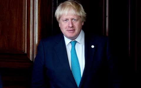 Boris Johnson says Theresa May's Brexit plans will force Britain to "remain in captivity" - Credit: Getty