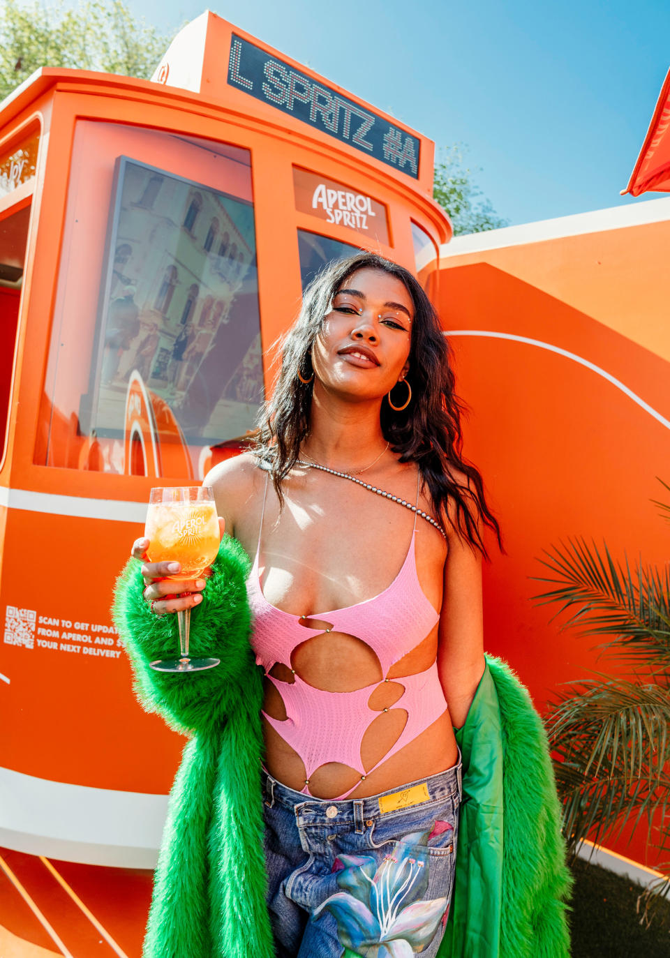 Amber Mark x Aperol Spritz Coachella