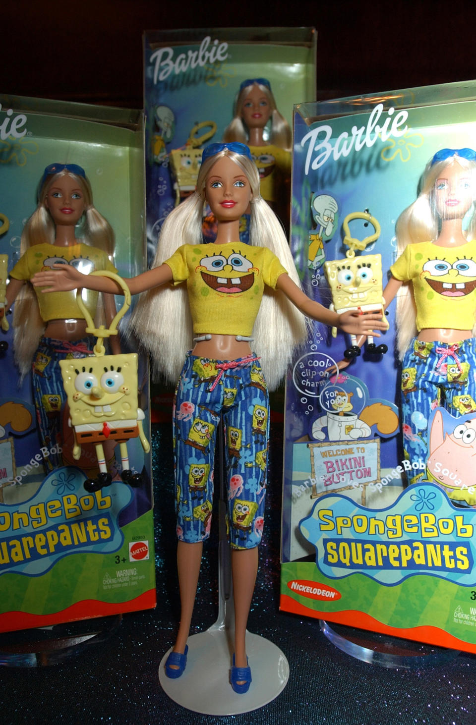 Barbie Loves SpongeBob SquarePants doll, circa the 2000s.