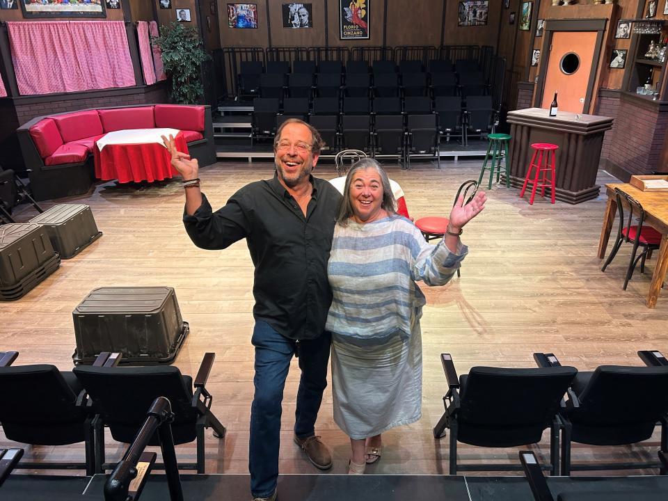 Players Circle Theater co-founders Bob Cacioppo and Carrie Lund Cacioppo show off the theater's new home on McGregor Boulevard in south Fort Myers.