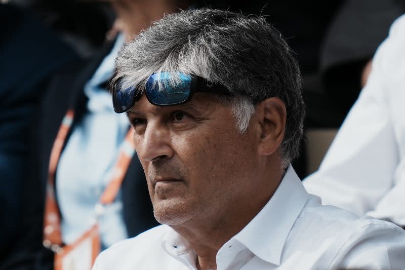 Toni Nadal watches on Credit: PA Images