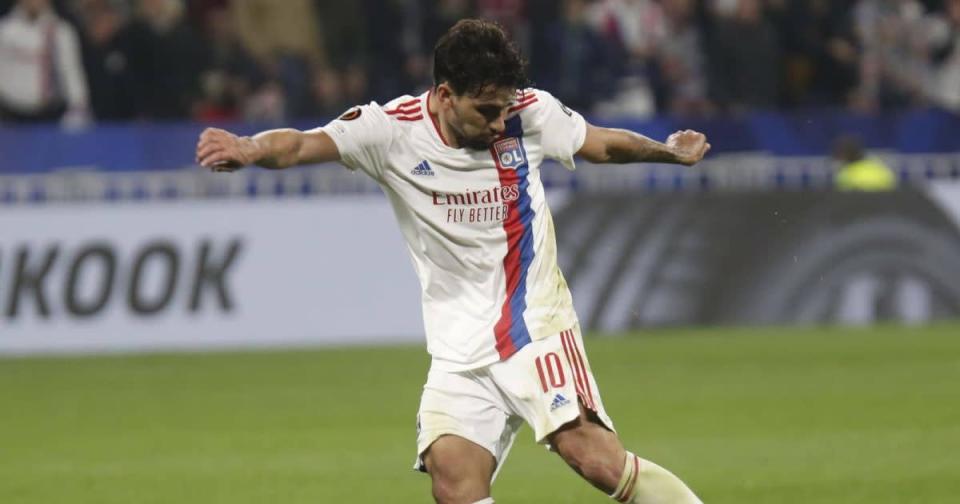 Lucas Paqueta, Lyon v Porto March 2022 Credit: PA Images