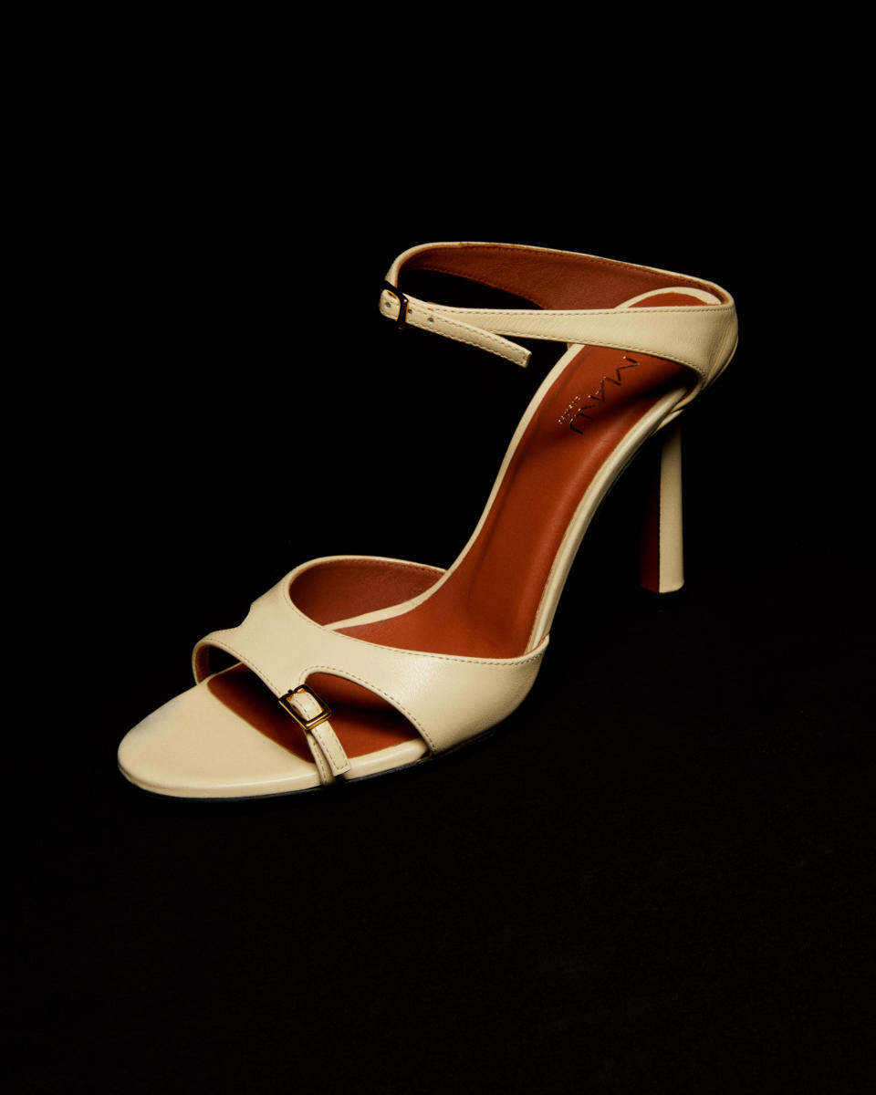 The Almond Toe sandals by Manu Atelier.