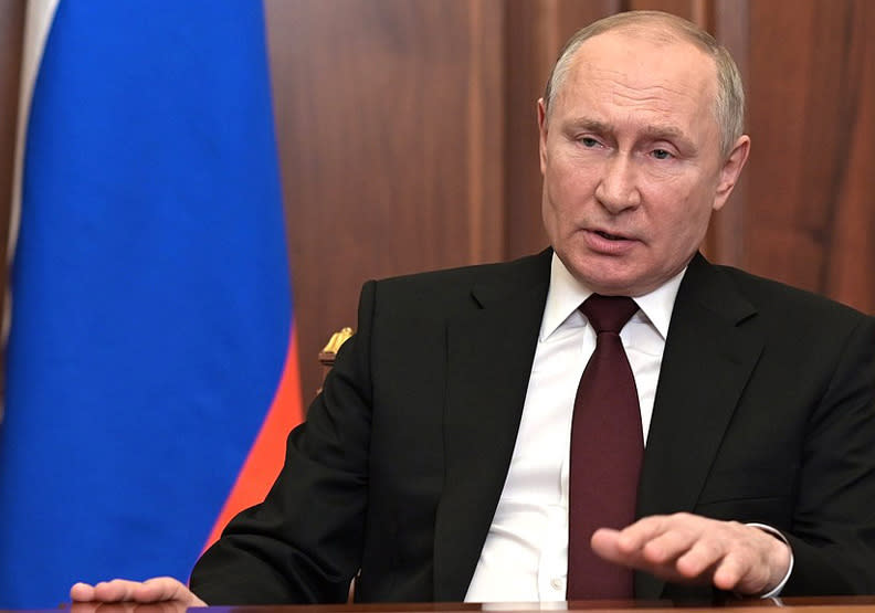 俄羅斯總統普丁（Vladimir Putin），取自President of Russia官網。