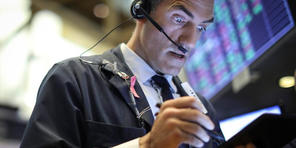 NYSE trader