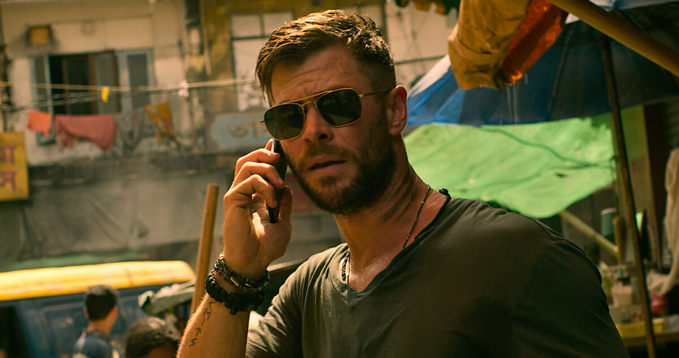 <p>Chris Hemsworth adds considerable heft to this burly action blast that attempts to lean away from today's over-reliance on CGI. Many of the stunts you see were achieved practically, like a heart-pounding car-chase through heaving city streets shot in one take. </p>