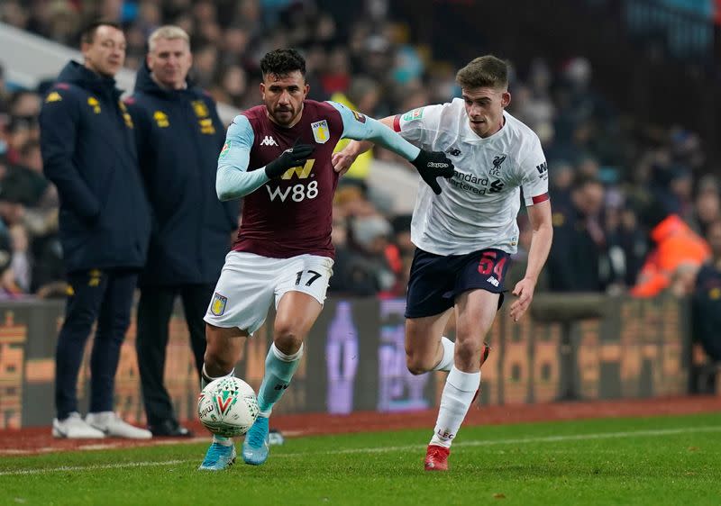 Carabao Cup - Quarter Final - Aston Villa v Liverpool