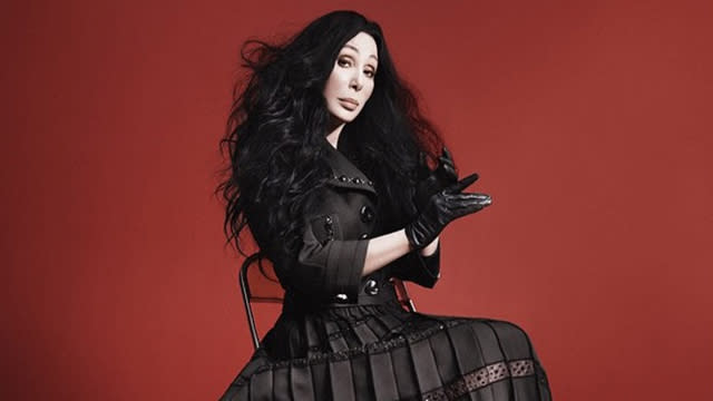 You can now count Cher as one of Marc Jacobs' famous muses! The 69-year-old legend has just been announced as the first face of the designer's Fall 2015 campaign, looking pretty amazing in a dark, pleated ensemble complete with black gloves. Shot by photographer David Sims, Cher totally nails her high-fashion pose. <strong> PHOTOS: Rihanna's New Dior Campaign Makes History </strong> Jacobs clearly couldn't be more excited for Cher's big debut. "The amazing and beautiful CHER!" the celeb-friendly designer Instagrammed on Wednesday. "This is just the beginning.... More to come!!" But the iconic showbiz staple's high-profile new gig shouldn't come as <em> too</em> much of a surprise -- the two did attend this year's Met Gala together hand-in-hand. Getty Images "This has been a dream of mine for a very, very long time," Jacobs told the <em>New York Times</em> about escorting Cher to the gala earlier this month. "Other boys were out fascinated by other things. I was like, no, I'd really much rather see what Cher's wearing this week." Cher joins the coveted list of Marc Jacobs models, which includes Sophia Coppola, Dakota Fanning and Victoria Beckham to name a few. She's also part of a new trend for designers picking more mature models. Last February, 66-year-old Jessica Lange was tapped to be the new face of Marc Jacobs Beauty, and in January, 80-year-old writer Joan Didion was announced as the new face of Celine. Singer Joni Mitchell, 71, also proved to be a perfect fit for Saint Laurent's black-and-white campaign in January. <strong>PHOTOS: Kendall Jenenr and Gigi Hadid Are Gorgeous -- And Makeup-Free! -- on Marc Jacobs Runway</strong> Watch the video below to see nine times Cher defied age!