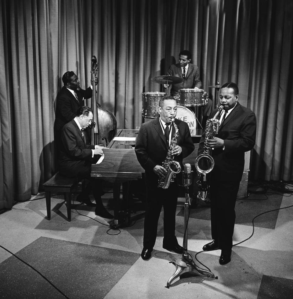 1964: Jazz Icon Duke Ellington Grooves With His Quintet