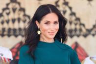 <p>Meghan's trainer McNamee told <a href="https://www.womenshealthmag.com/fitness/a19745816/meghan-markle-workout/" rel="nofollow noopener" target="_blank" data-ylk="slk:WomensHealthMag.com;elm:context_link;itc:0;sec:content-canvas" class="link ">WomensHealthMag.com</a> in 2018 that she particularly loves doing lower-body exercises using a <a href="https://www.womenshealthmag.com/fitness/a19953228/total-body-resistance-band-workout/" rel="nofollow noopener" target="_blank" data-ylk="slk:mini band;elm:context_link;itc:0;sec:content-canvas" class="link ">mini band</a>—which can conveniently be used just about anywhere.</p>