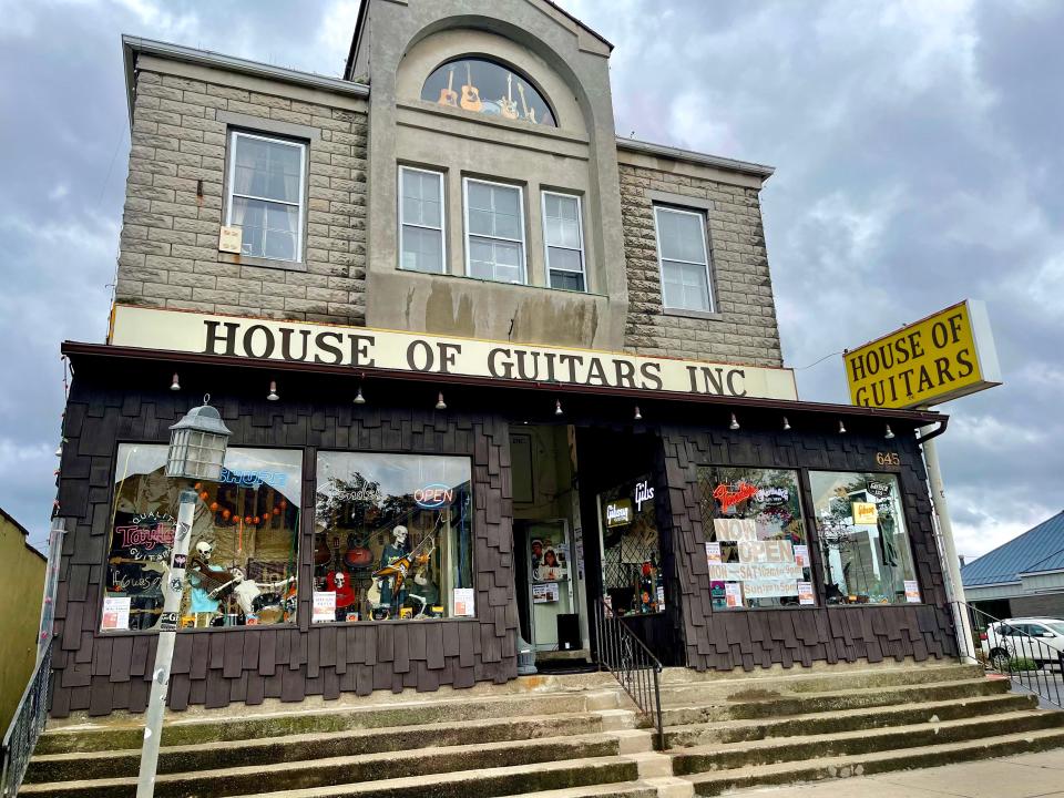 More than a store, the House of Guitars is a museum of music history and a magnet for visiting rock stars.