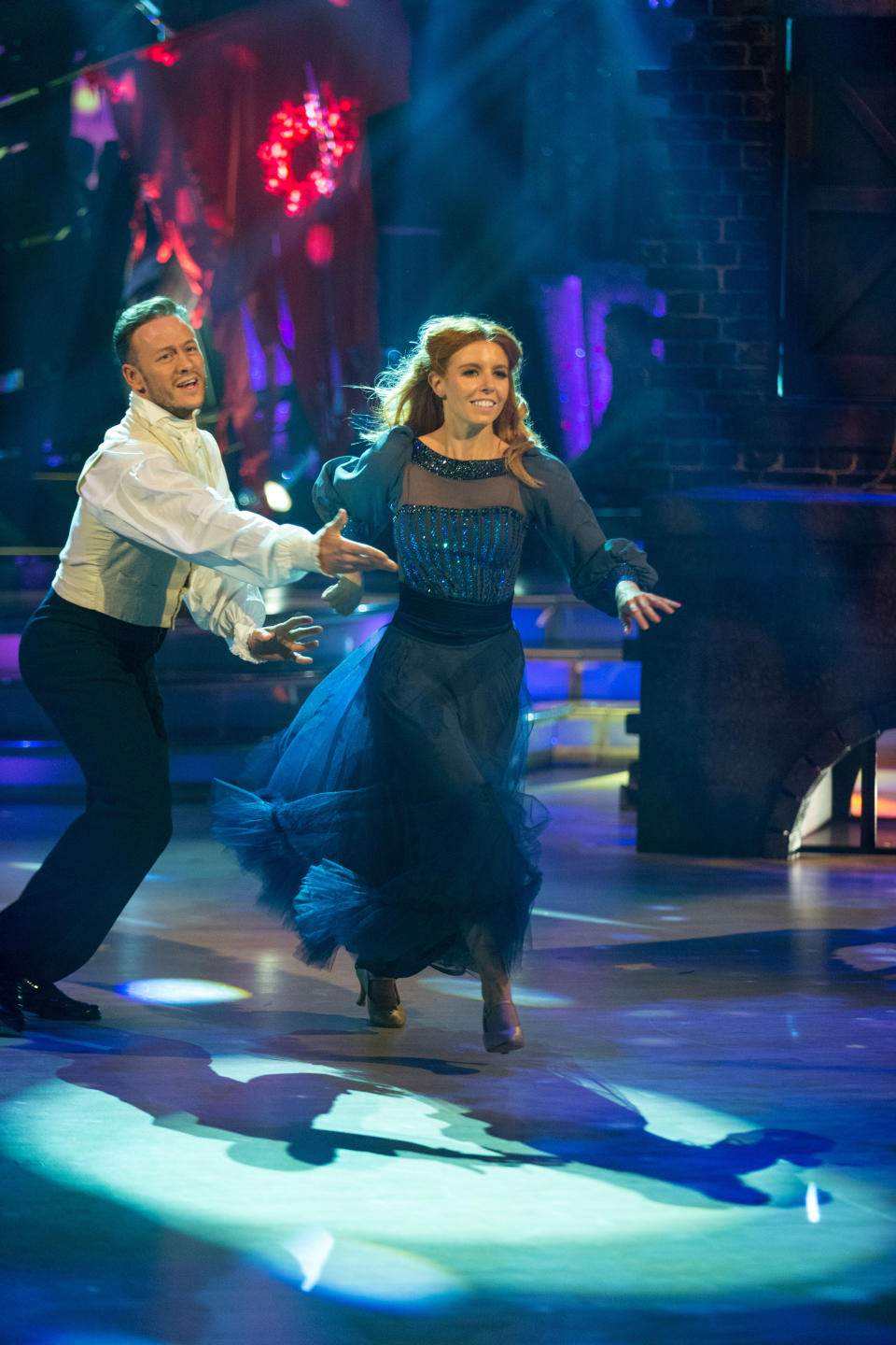 Kevin Clifton and Stacey Dooley (Credit: Guy Levy/PA)