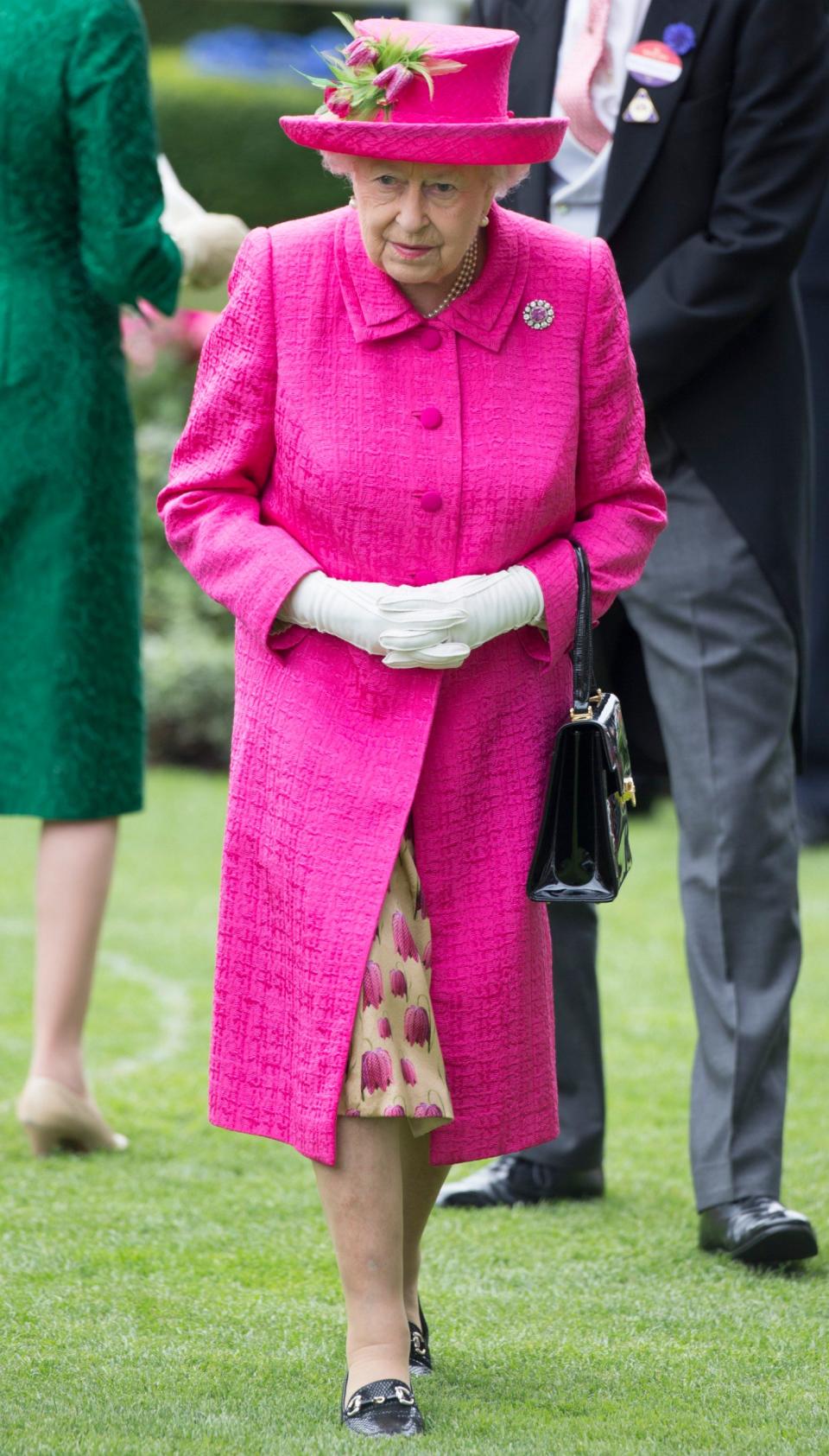 The Queen in the Parade Ring at Royal Ascot - Credit: Heathcliff O'Malley for The Telegraph