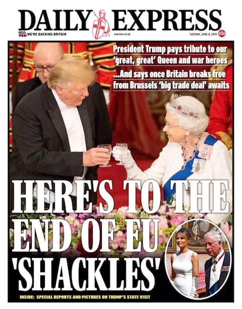 Daily Express - Credit: Daily Express