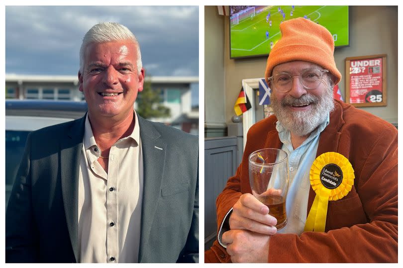 Reform UK's Mark Hoath and Lib Dem John Sweeney could hold key to Sutton Coldfield vote