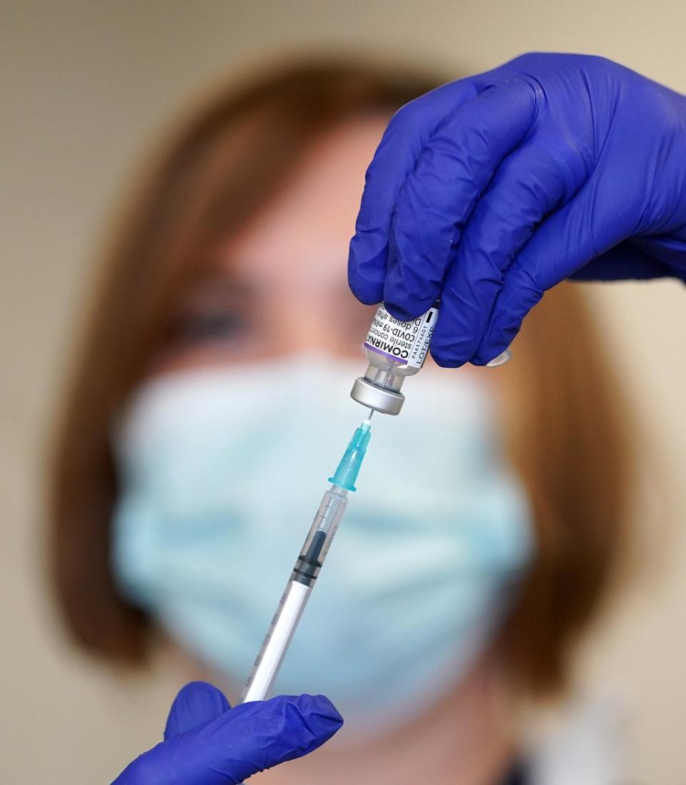 The consultation on mandatory vaccines for health workers closed last week (PA) (PA Wire)