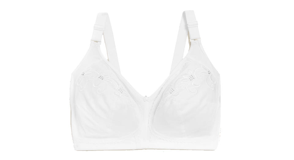 Total Support Embroidered Full Cup Bra B-G