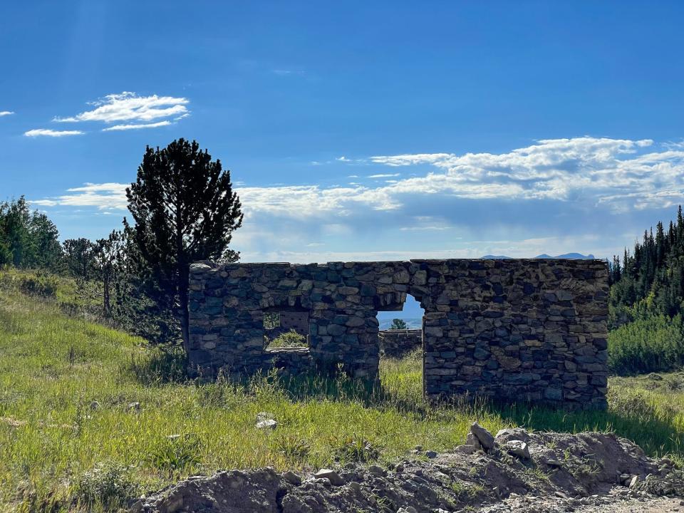 The Caribou ghost town near Nederland, Colorado.