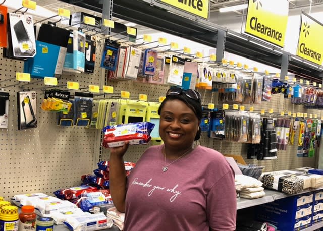 Brandi Childs knows how to stretch a dollar, which is why you'll catch her hunting down clearance deals at Walmart. (Photo: Brandi Childs)