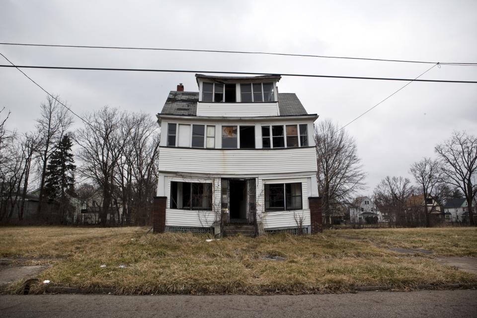 Number of vacant residential properties: 4, 063<br />Vacancy rate: 6.7 percent<br /><br />Vacant homes, high crime and urban blight mar what was once one of the busiest steel mill towns along the famous American Rust Belt on February 7, 2012 in Youngstown, Ohio.