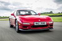 <p>The final RX model of the 20th century shared the twin turbocharging of the slightly earlier Eunos Cosmos, but unlike that car it had the normal two rotors rather than the exceptional three. The power output nevertheless reached the same <strong>276bhp</strong>, at least in later versions sold only in Japan.</p><p>The engine was a highly developed version of one Mazda had introduced in the 1970s. As a new century approached, it was becoming increasingly difficult to make it meet emissions regulations in various parts of the world. For the next RX, Mazda would have to come up with something new.</p>