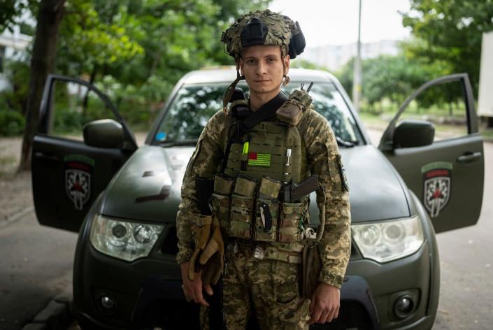 Russia Ukraine War Battlefield Medic (Copyright 2022 The Associated Press. All rights reserved)