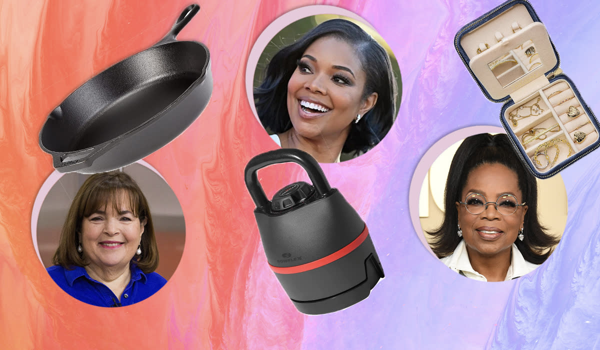 From Ina Garten's Lodge pan to Oprah's beloved jewelry case, here's what the celebs have been loving this week — and what you can scoop up on sale. (Photo: Amazon)