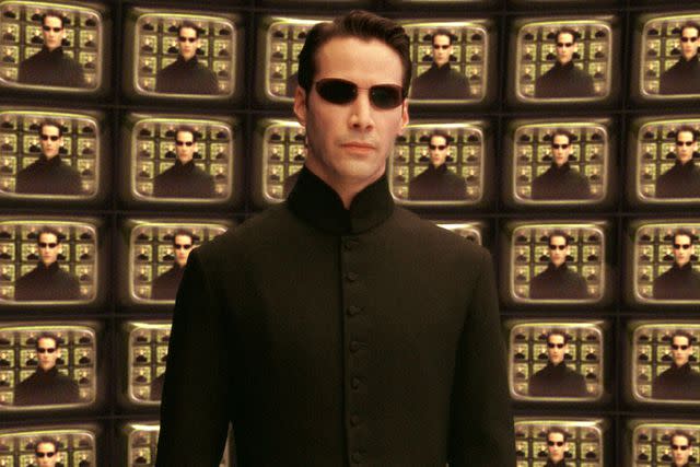 <p>Warner Brothers/courtesy Everett </p> Keanu Reeves in 'The Matrix Reloaded'