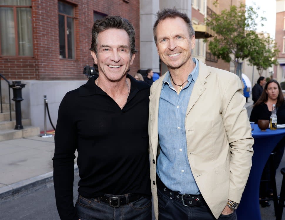 Jeff Probst from 'Survivor' and Phil Keoghan from 'The Amazing Race' 