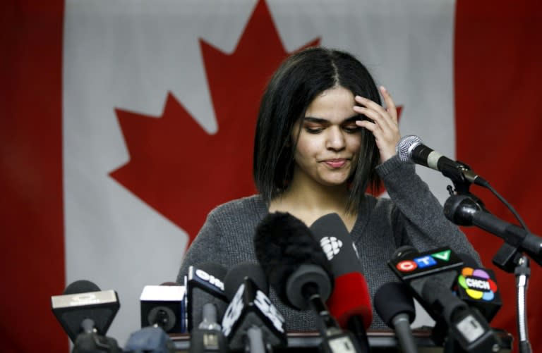 Rahaf Mohammed al-Qunun has denounced the strict male guardianship rules of her homeland, saying she was not respected by her family