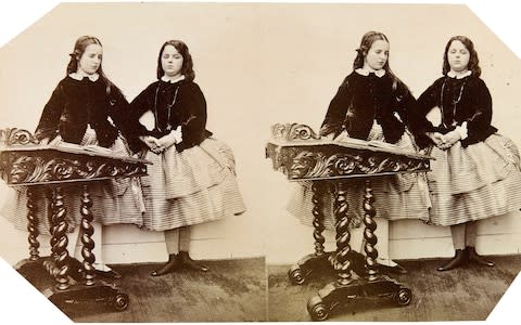 Clementina and Florence Elizabeth by Lady Hawarden Clementina - Credit:  Victoria and Albert Museum