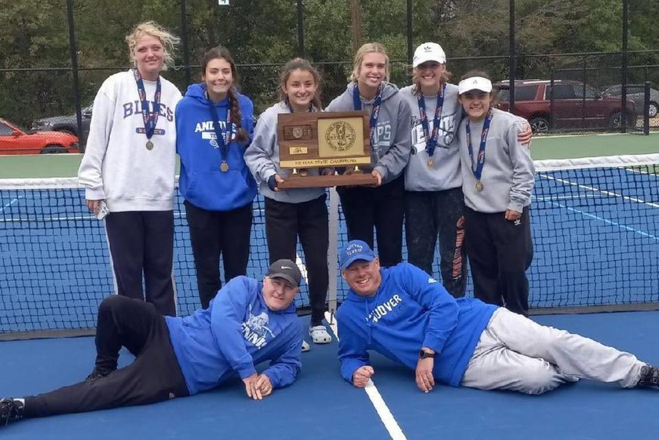 The Andover girls tennis team won its third straight Class 5A team championship this past weekend.