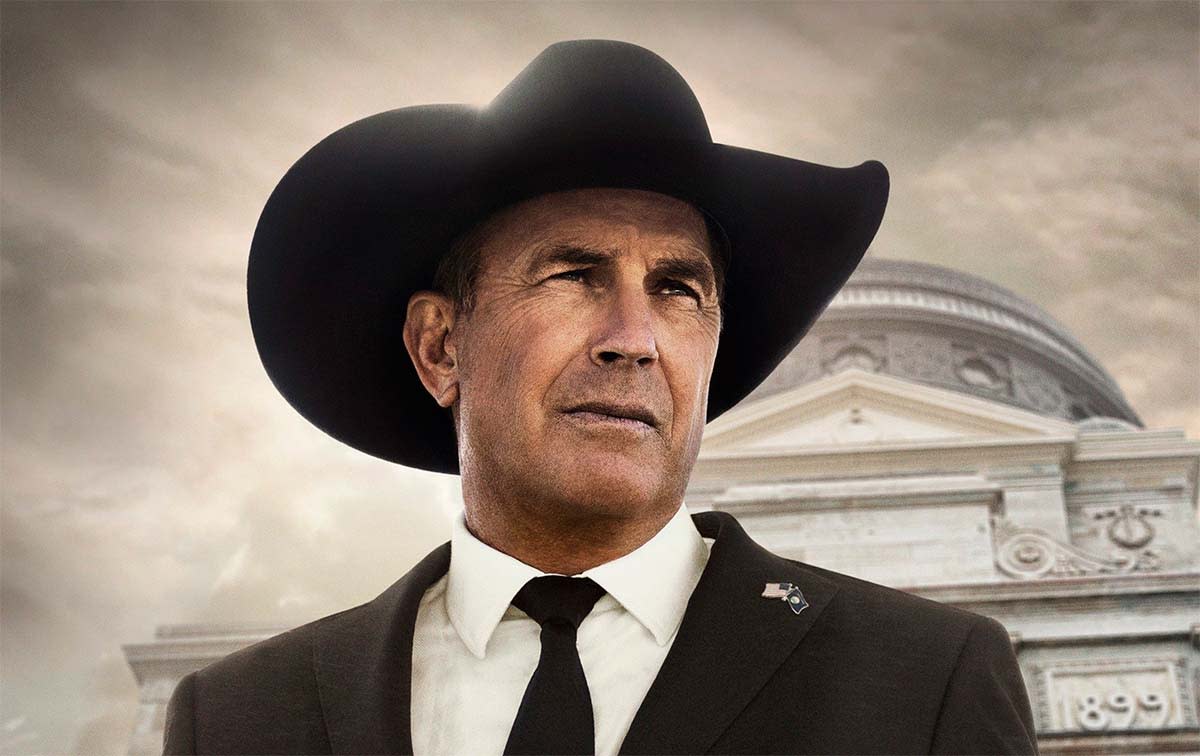 Recorte del póster de 'Yellowstone' con Kevin Costner (Foto: Paramount Network)