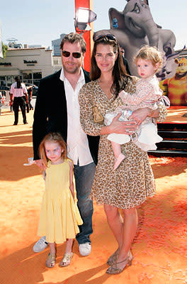 Brooke Shields , husband Chris Henchy and their kids at the Los Angeles premiere of 20th Century Fox's  Dr. .Seuss' Horton Hears a Who