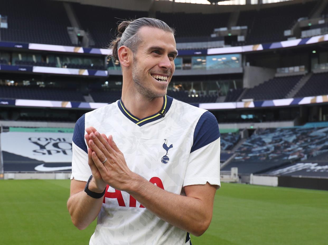 Gareth Bale has returned to Tottenham on loan (Tottenham Hotspur FC via Getty Images)