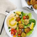 <p>We love making these well-spiced <a href="https://www.delish.com/cooking/recipe-ideas/recipes/a54231/easy-homemade-falafel-recipe/" rel="nofollow noopener" target="_blank" data-ylk="slk:falafel;elm:context_link;itc:0;sec:content-canvas" class="link ">falafel</a> in our <a href="https://www.delish.com/cooking/g4711/air-fryer-recipes/?gclid=Cj0KCQjw5-WRBhCKARIsAAId9FnyQ4T6hO9c4lED9rQsftLEj__qDI352Dh0vSYUlfkHBNN15pY23IcaArCoEALw_wcB" rel="nofollow noopener" target="_blank" data-ylk="slk:air fryer;elm:context_link;itc:0;sec:content-canvas" class="link ">air fryer</a>—they only take 15 minutes per batch, and stay nice and tender.</p><p>Get the <strong><a href="https://www.delish.com/cooking/recipe-ideas/a35257050/air-fryer-falafel-recipe/" rel="nofollow noopener" target="_blank" data-ylk="slk:Air Fryer Falafel recipe;elm:context_link;itc:0;sec:content-canvas" class="link ">Air Fryer Falafel recipe</a></strong>.</p>