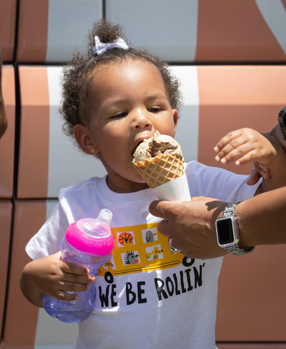 The whole family can participate in the Ice Cream Run Saturday at Sawyer Point. There's a kids 1-miler for ages 3-13, a 5K and 10K run/walk and a baby/toddler crawl/walk.