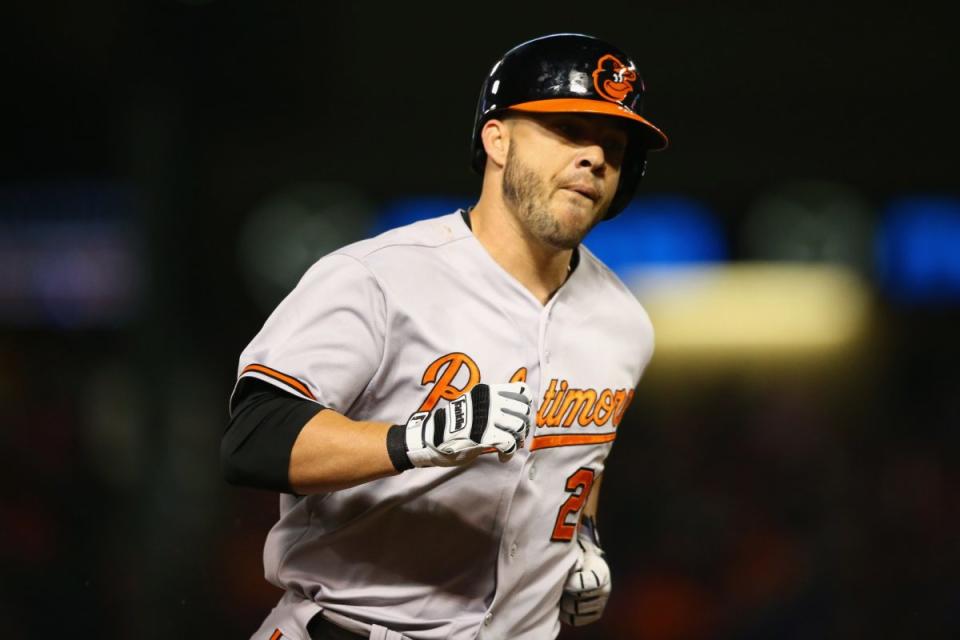 Steve Pearce Orioles Blue Jays